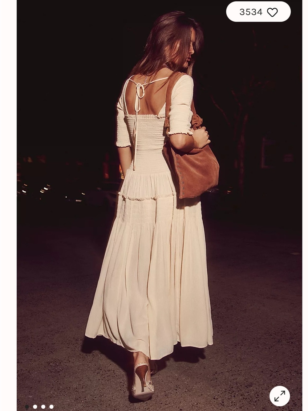 NWT Free People Free-Est Harlyn Midi Dress - Picture 2 of 5